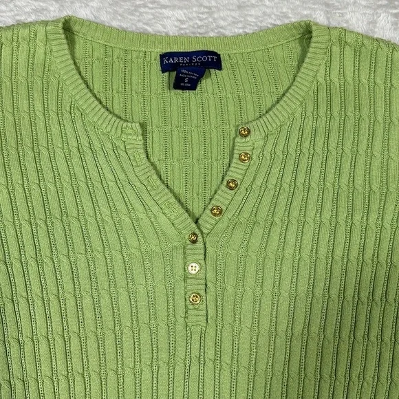 Kendra Scott V-Neck Sweater Women’s size Small - Picture 2 of 6